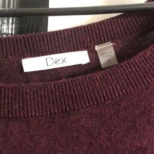 Scoop neck sweater not to heavy